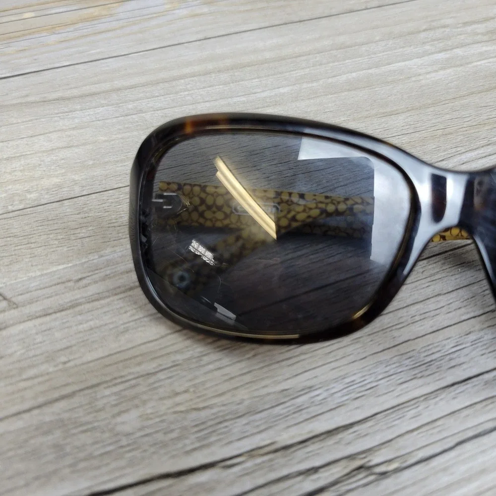 Coach Sunglasses HC 8016 Ciara 5033/13 Dark Tortoise Crystal  Womens Frames Only